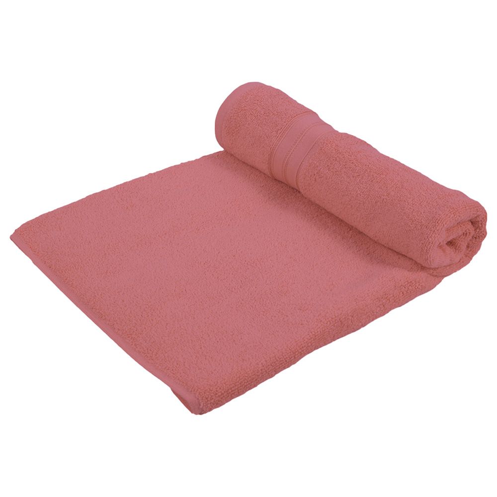 BYFT - Home Trendy Premium Bath Sheet - Pink - 90 x 180cm 