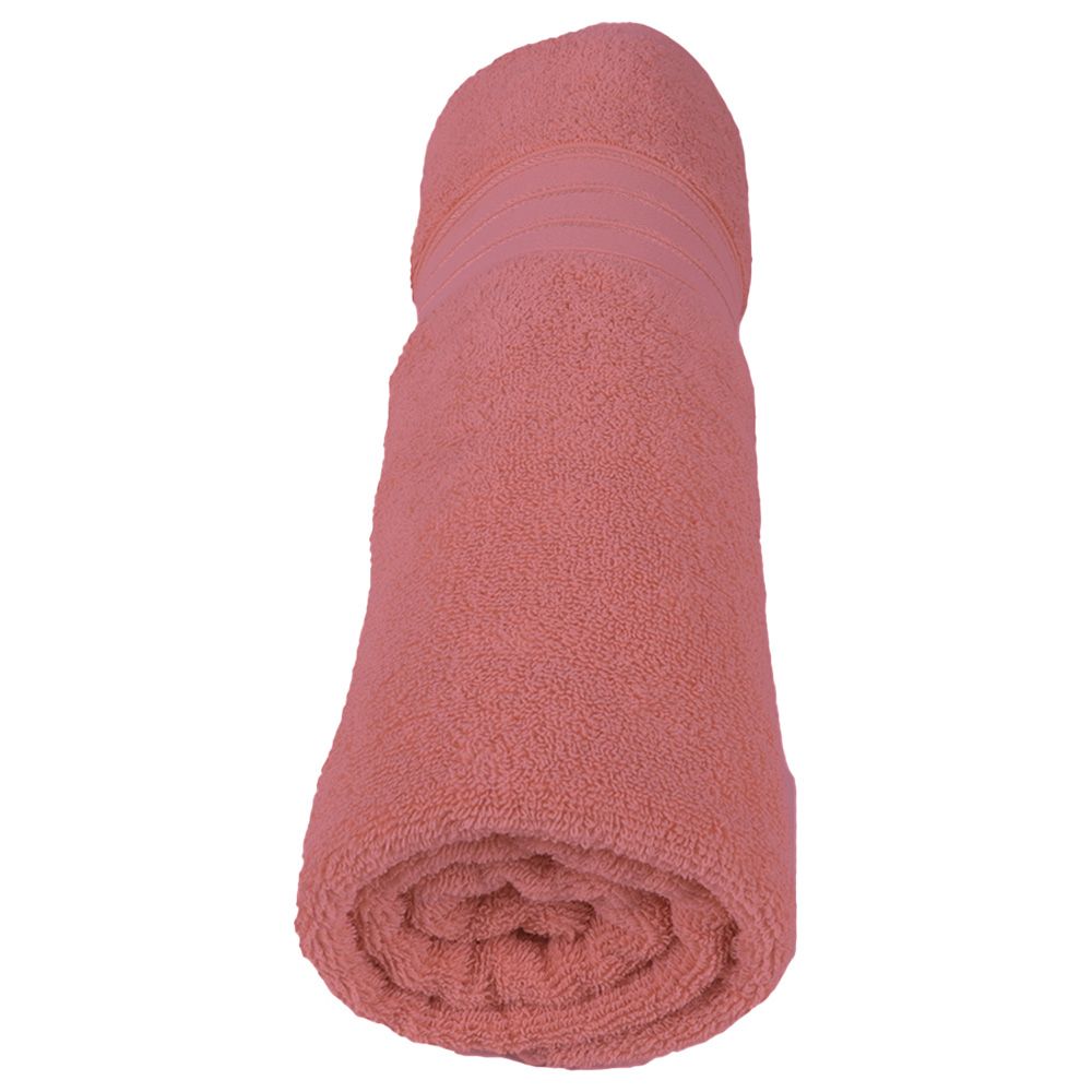 BYFT - Home Trendy Premium Bath Towel - Pink - 70 x 140cm 