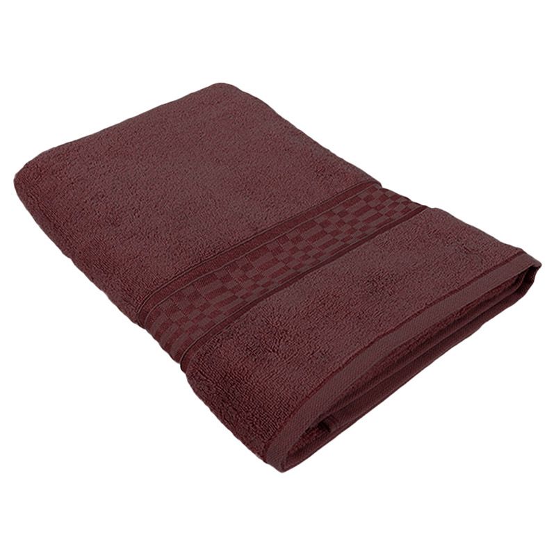 BYFT - Home Ultra Premium Bath Sheet - Burgundy - 90 x 180cm