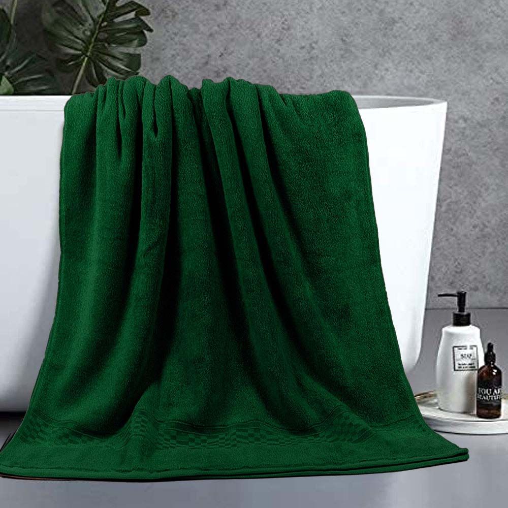 BYFT - Home Ultra Premium Bath Sheet - Green - 90 x 180cm