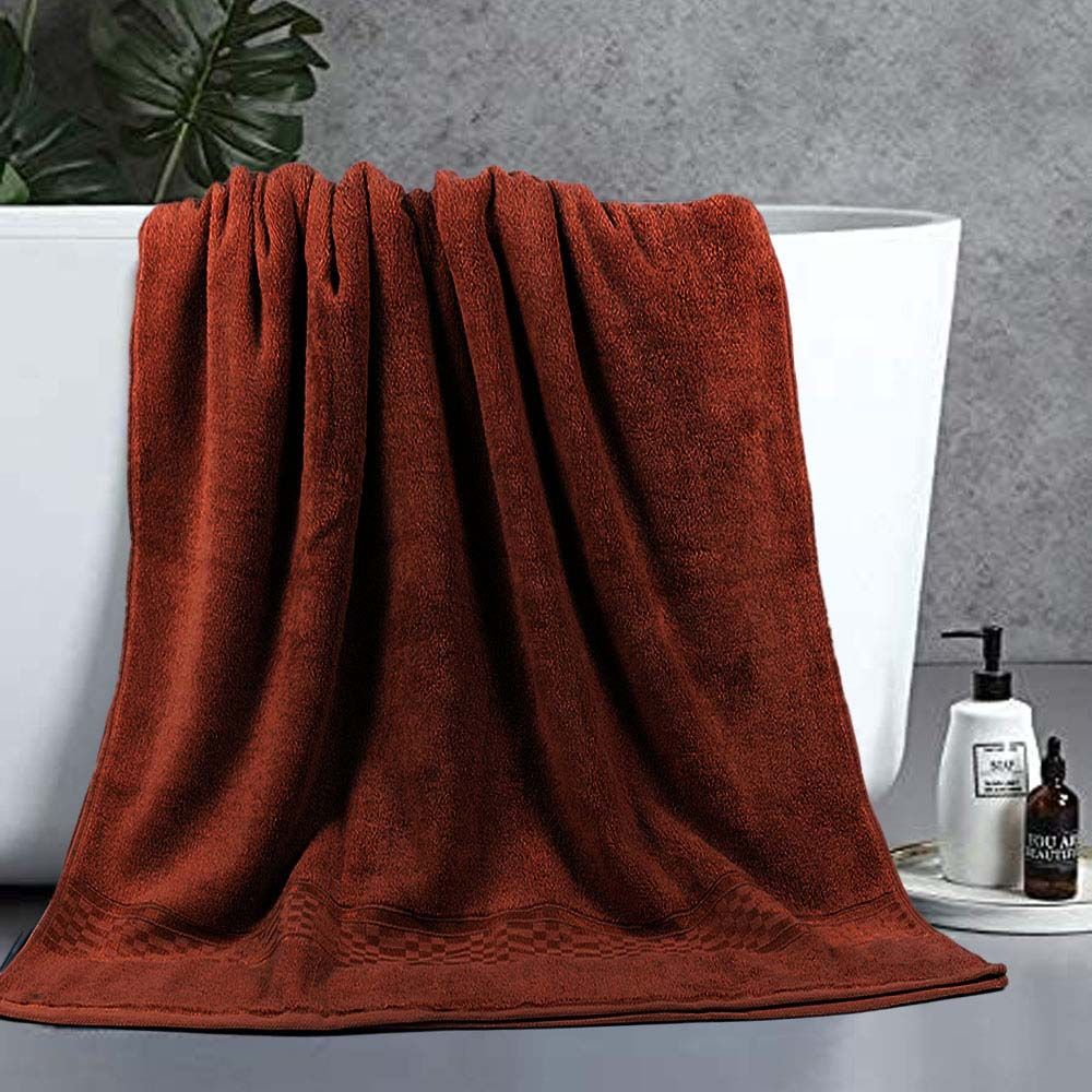 BYFT - Home Ultra Premium Bath Sheet - Brown - 90 x 180cm