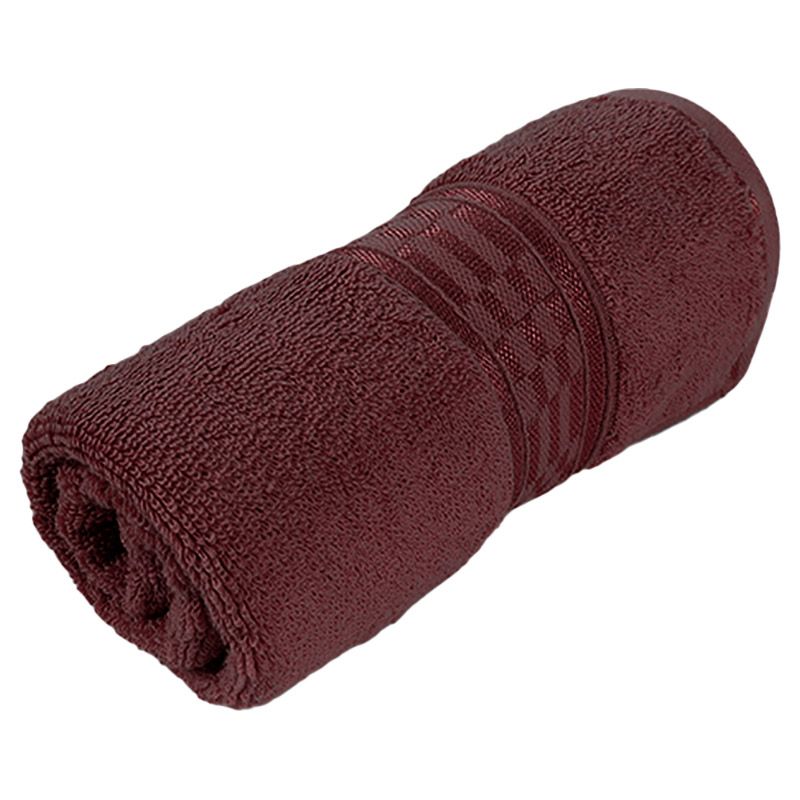 BYFT - Home Ultra Premium Hand Towel - Burgundy - 50 x 90cm