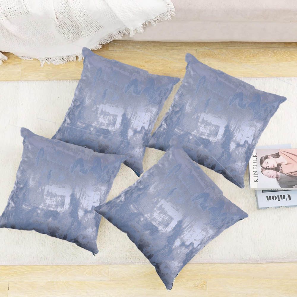 BYFT - Tranquil Twilight Decorative Cushion Cover - Grey - 2pcs