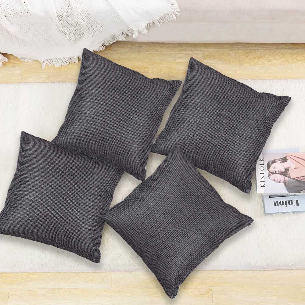 BYFT - Adelina Decorative Cushion Cover - Grey - 2pcs