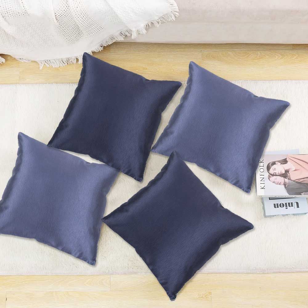 BYFT - Sapphire Splendor Decorative Cushion Cover - Sapphire Blue - 2pcs