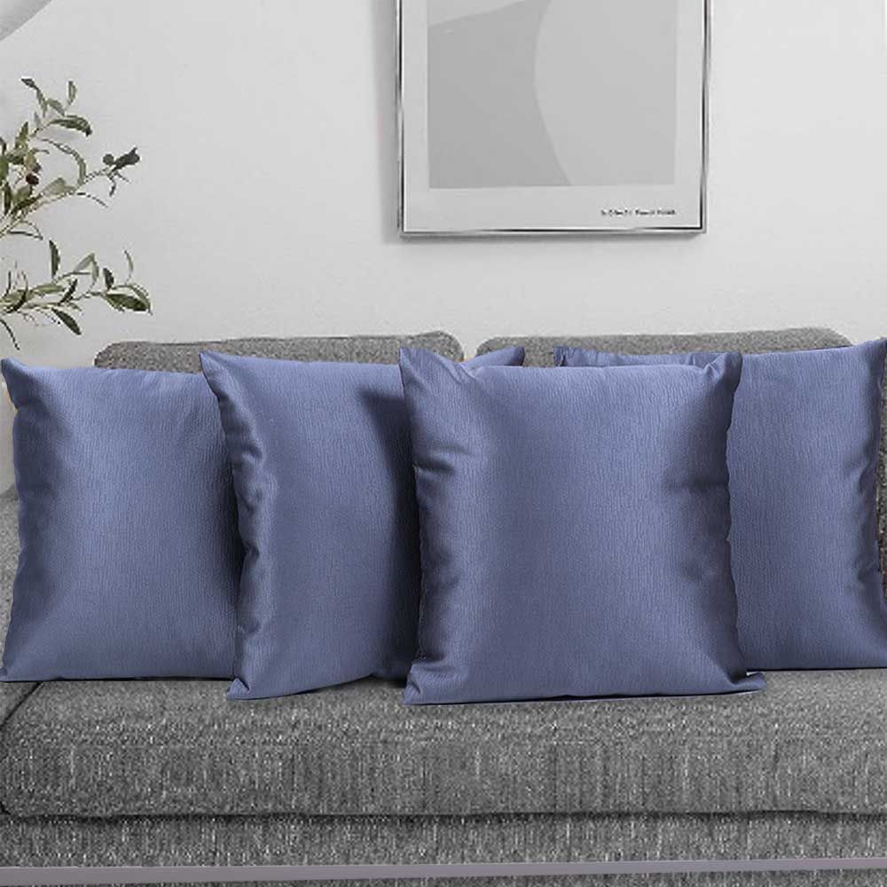 BYFT - Sapphire Splendor Decorative Cushion Cover - Sapphire Blue - 2pcs