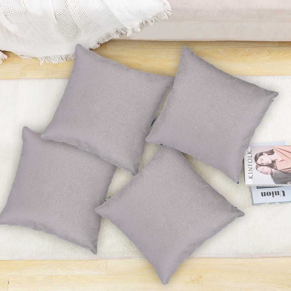 BYFT - Elegant Ivory Decorative Cushion Cover - Cream - 2pcs