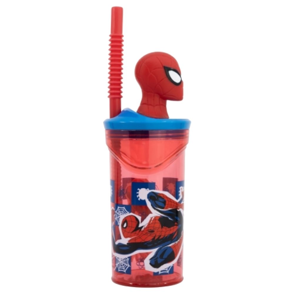 Disney - 3D Figurine Tumbler - Spiderman Arachnid Grid - 360 ml