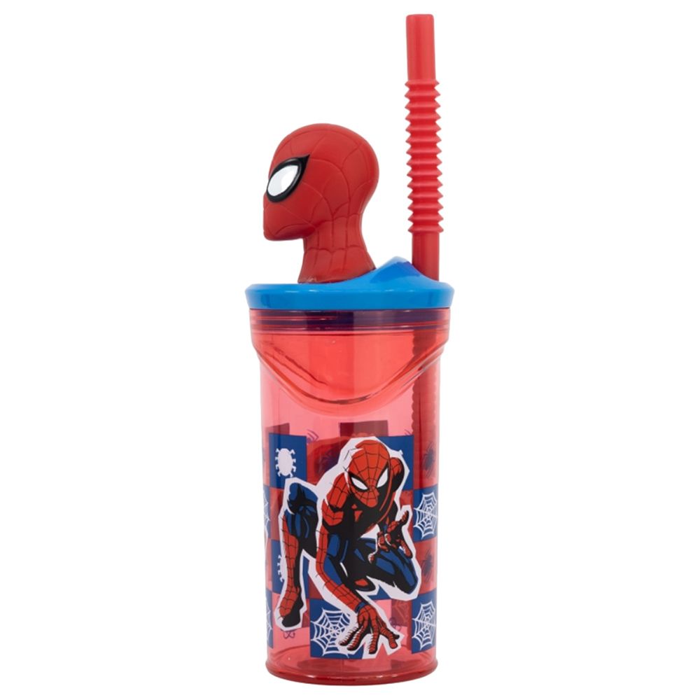 Disney - 3D Figurine Tumbler - Spiderman Arachnid Grid - 360 ml