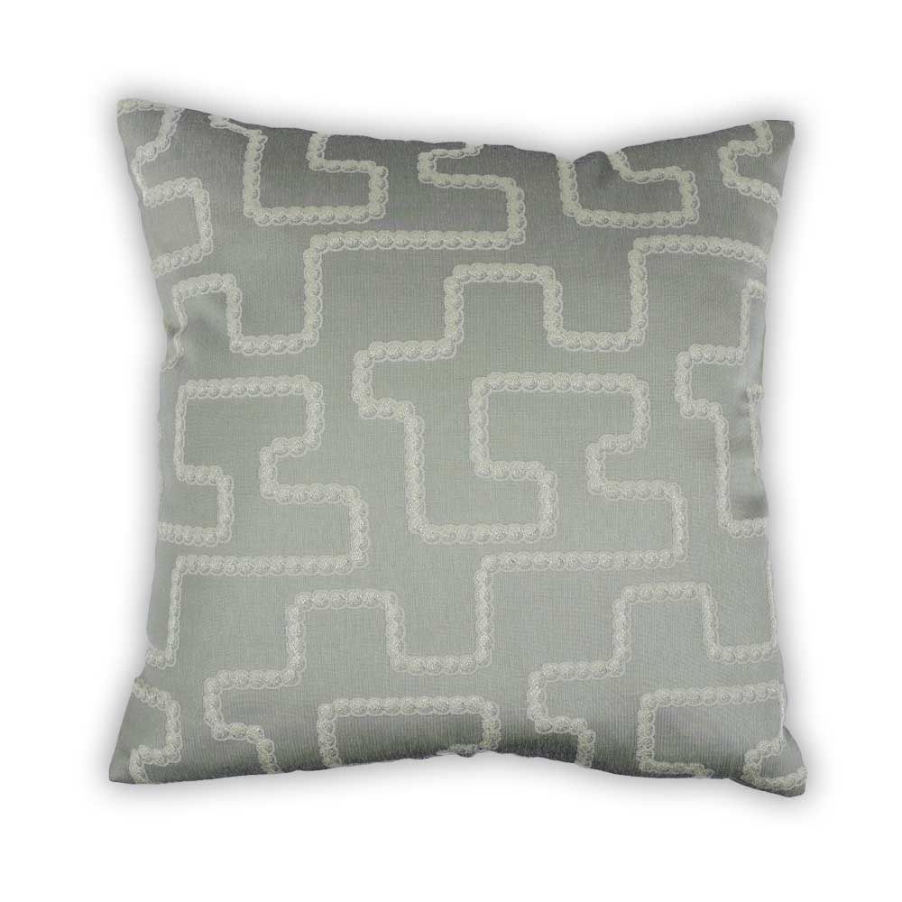 BYFT - Maze Decorative Cushion Cover - Green - 2pcs