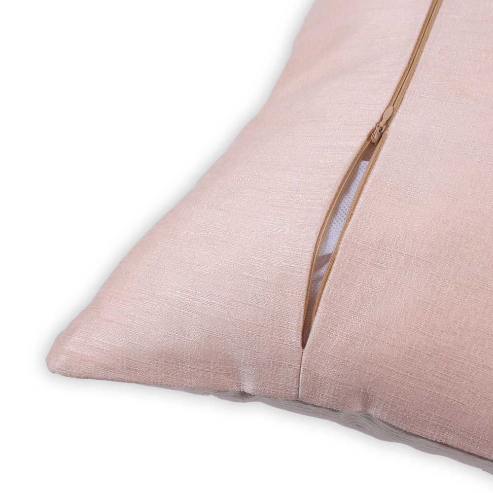 BYFT - Decorative Cushion And Cover - Coral Pink - 2pcs