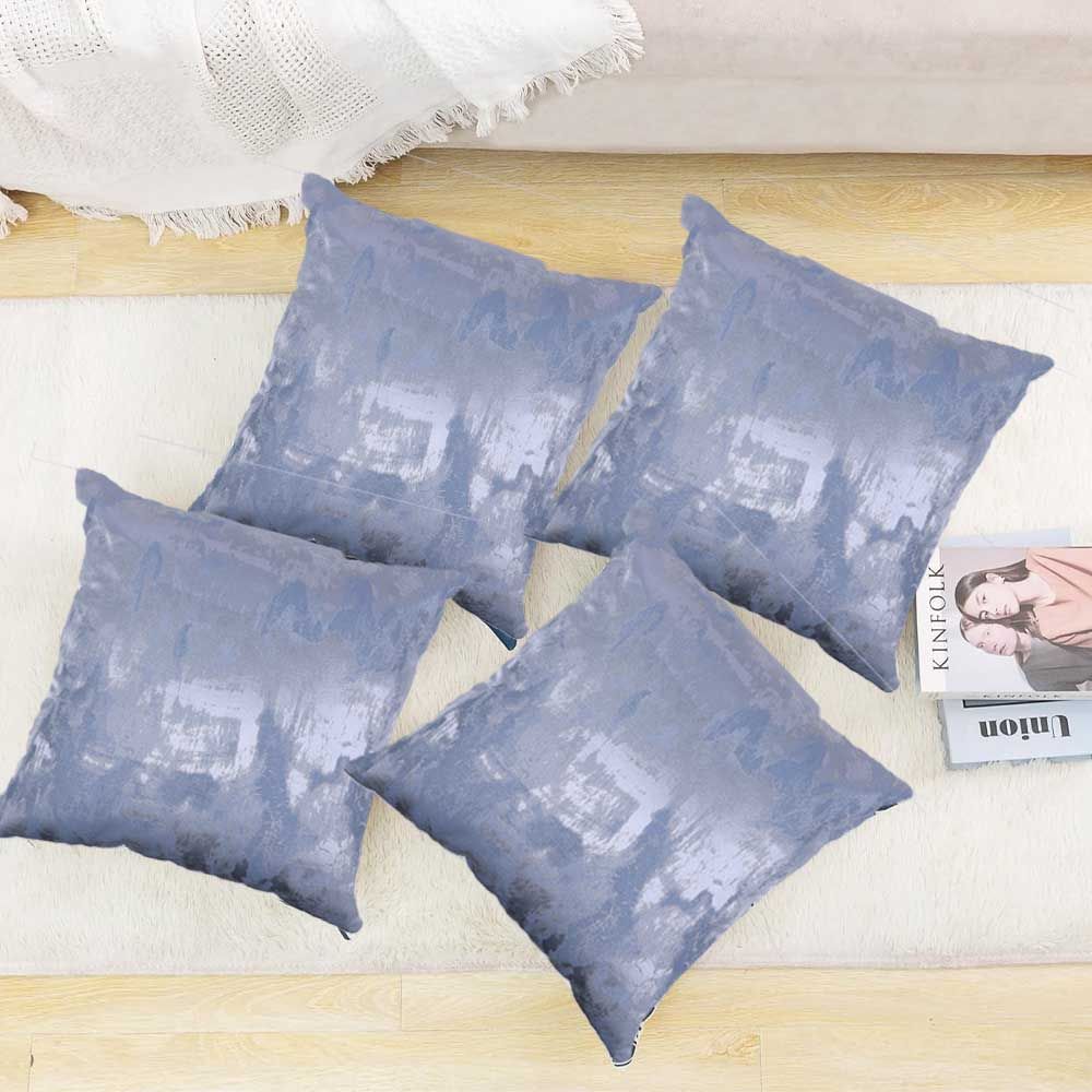 BYFT - Tranquil Twilight Decorative Cushion And Cover - Grey - 2pcs