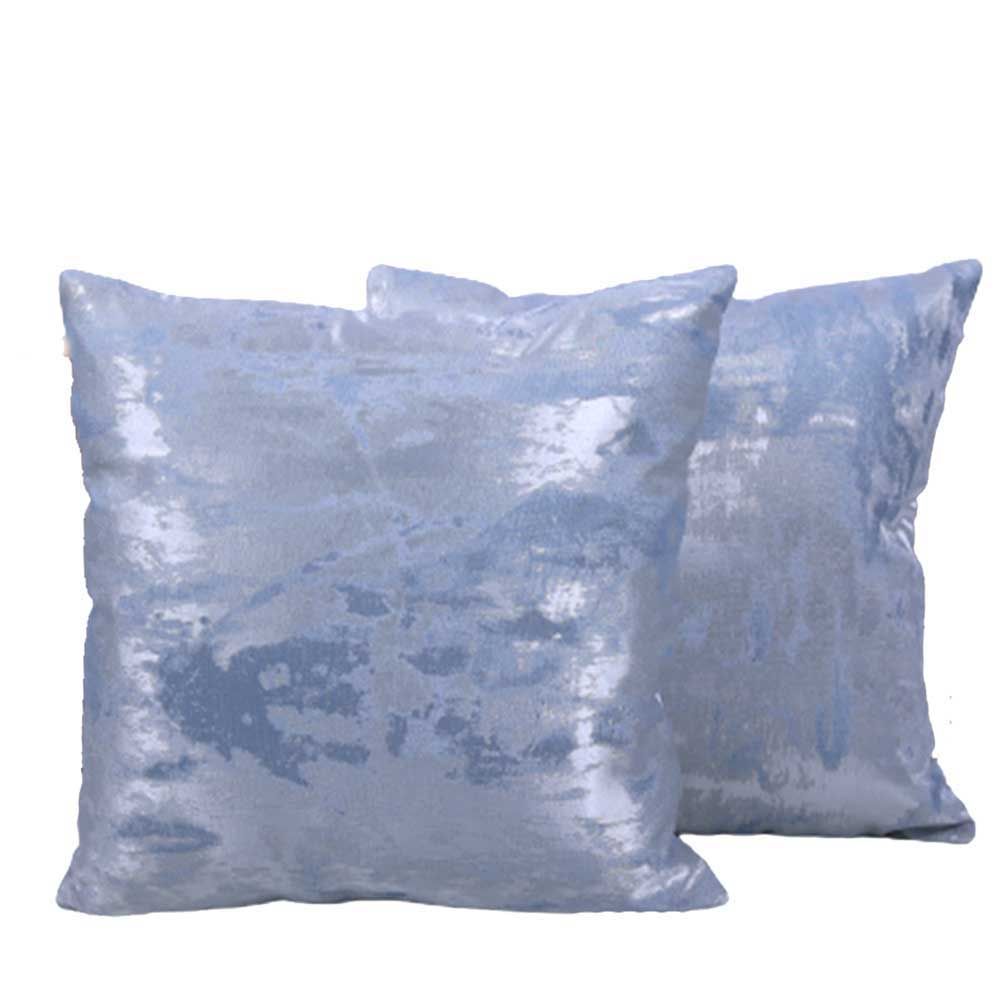 BYFT - Tranquil Twilight Decorative Cushion And Cover - Grey - 2pcs