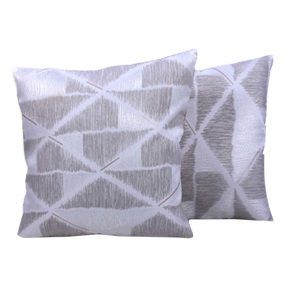 BYFT - Mystrey Decorative Cushion And Cover - Grey - 2pcs