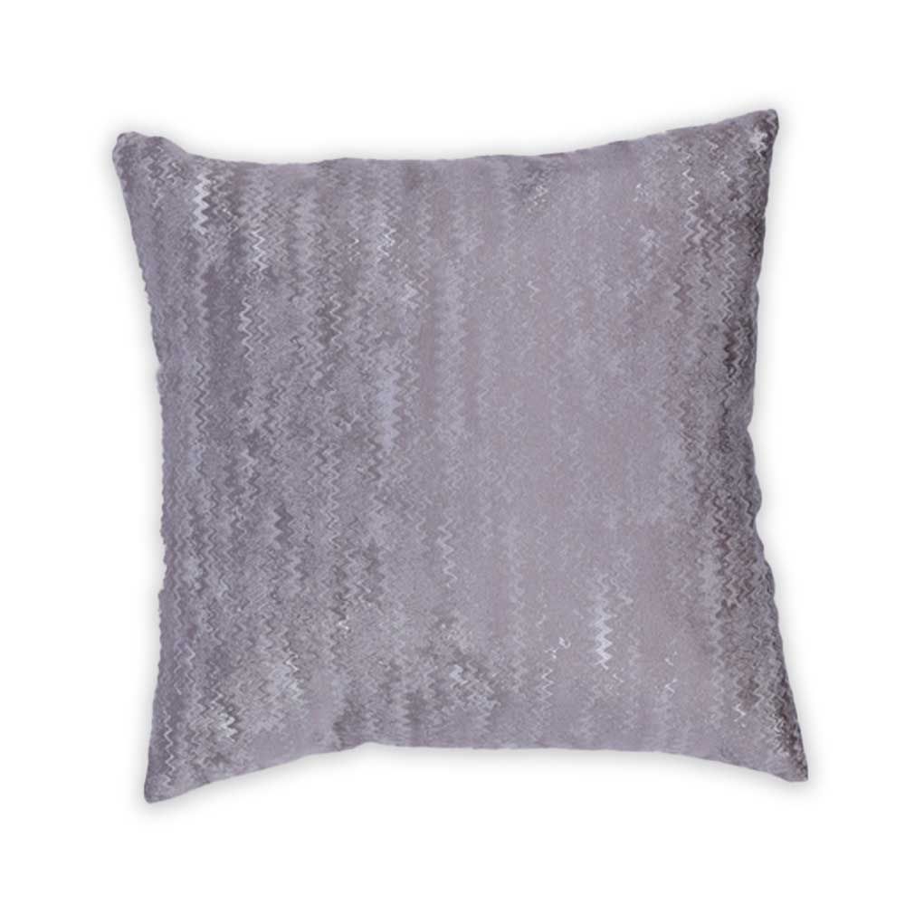 BYFT - Wave Decorative Cushion And Cover - Grey - 2pcs