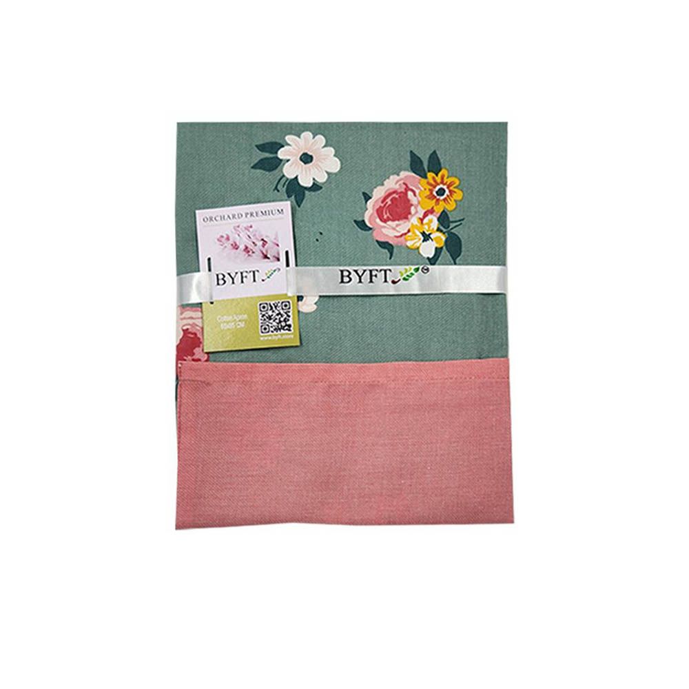 BYFT - Orchard Floral Kitchen Apron - Green/Pink