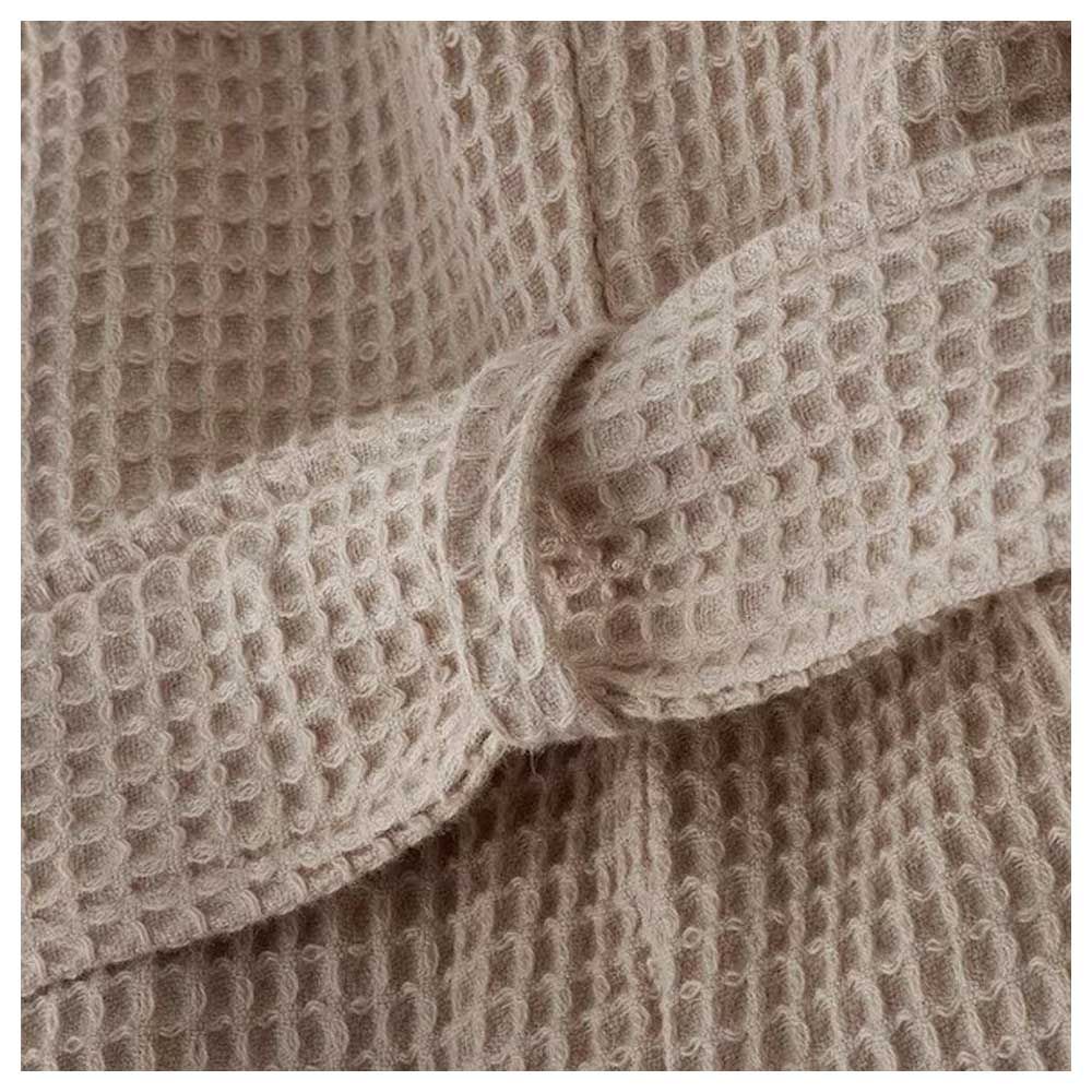 Byft - Orchard Heavy Waffle Adult Bathrobe - Light Beige