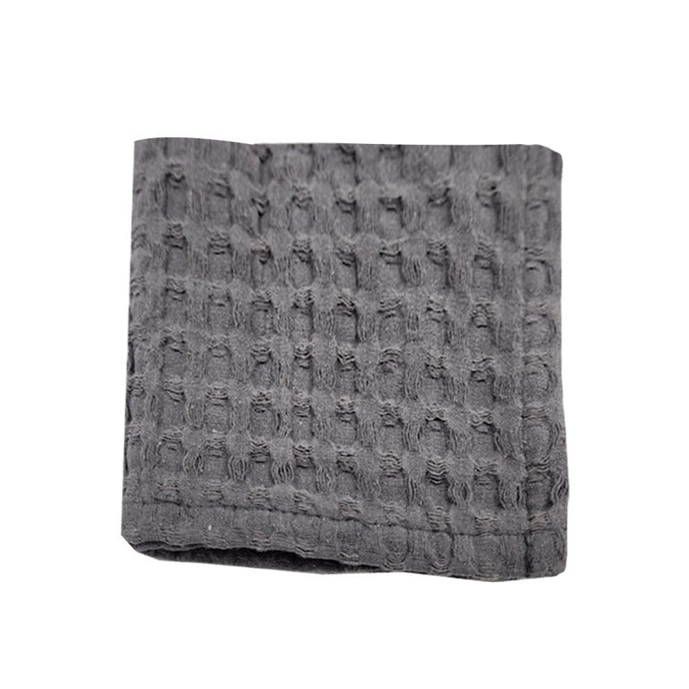 BYFT - Orchard Heavy Waffle Face Towel - Grey - 6pcs