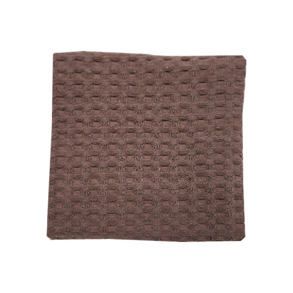 BYFT - Orchard Heavy Waffle Bath Towel - Dark Brown - 2pcs