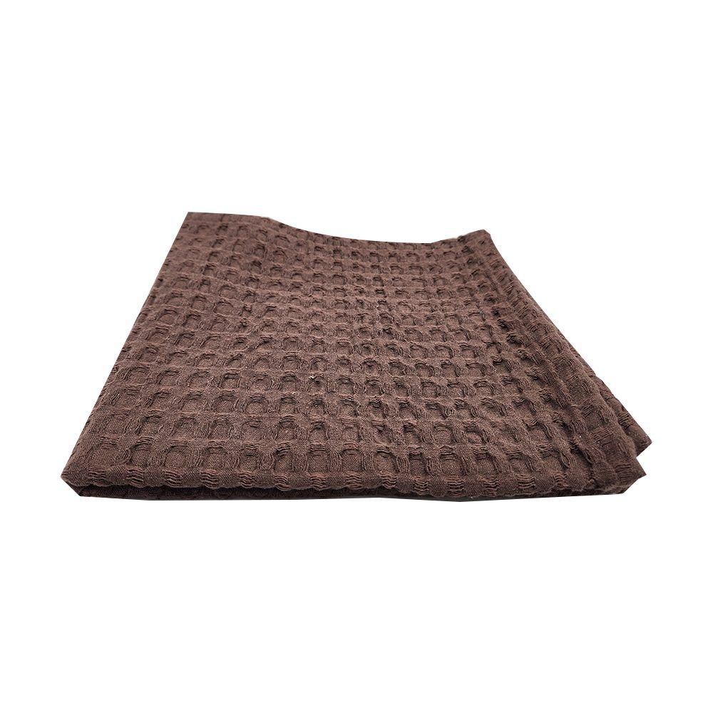 BYFT - Orchard Heavy Waffle Hand Towel - Dark Brown - 4pcs