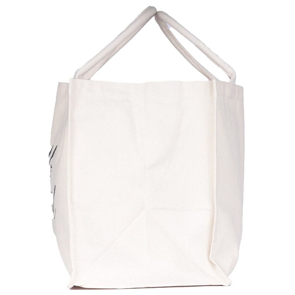 BYFT - Unlaminated Natural Canvas Bag - Fun In The Sun