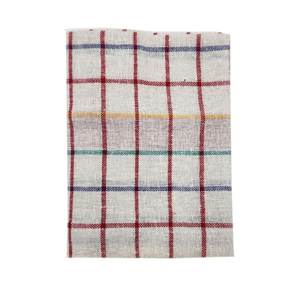 BYFT - Orchard Multi Checkered Tea Towel - Red/White - 4pcs