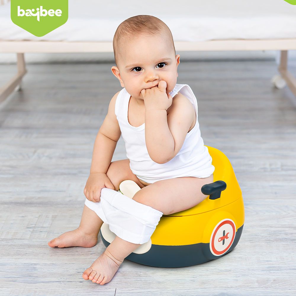 Baybee - Brook 3-In-1 Baby Potty Training Toilet Seat - Yellow