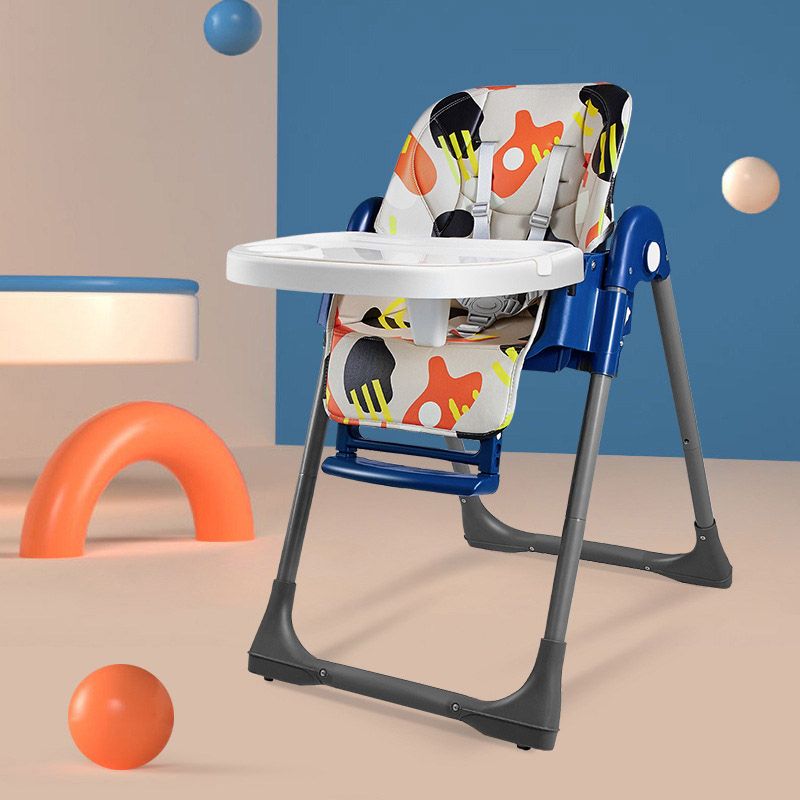 Lovely Baby - Graffiti High Chair - Blue