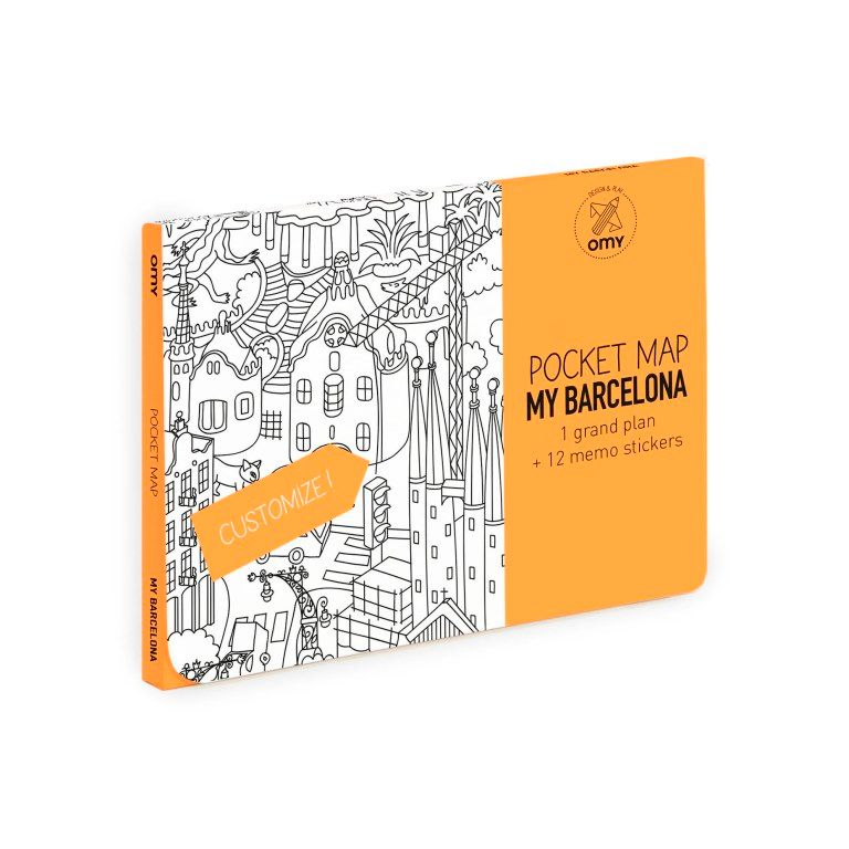 Omy, Pocket Maps - Barcelona