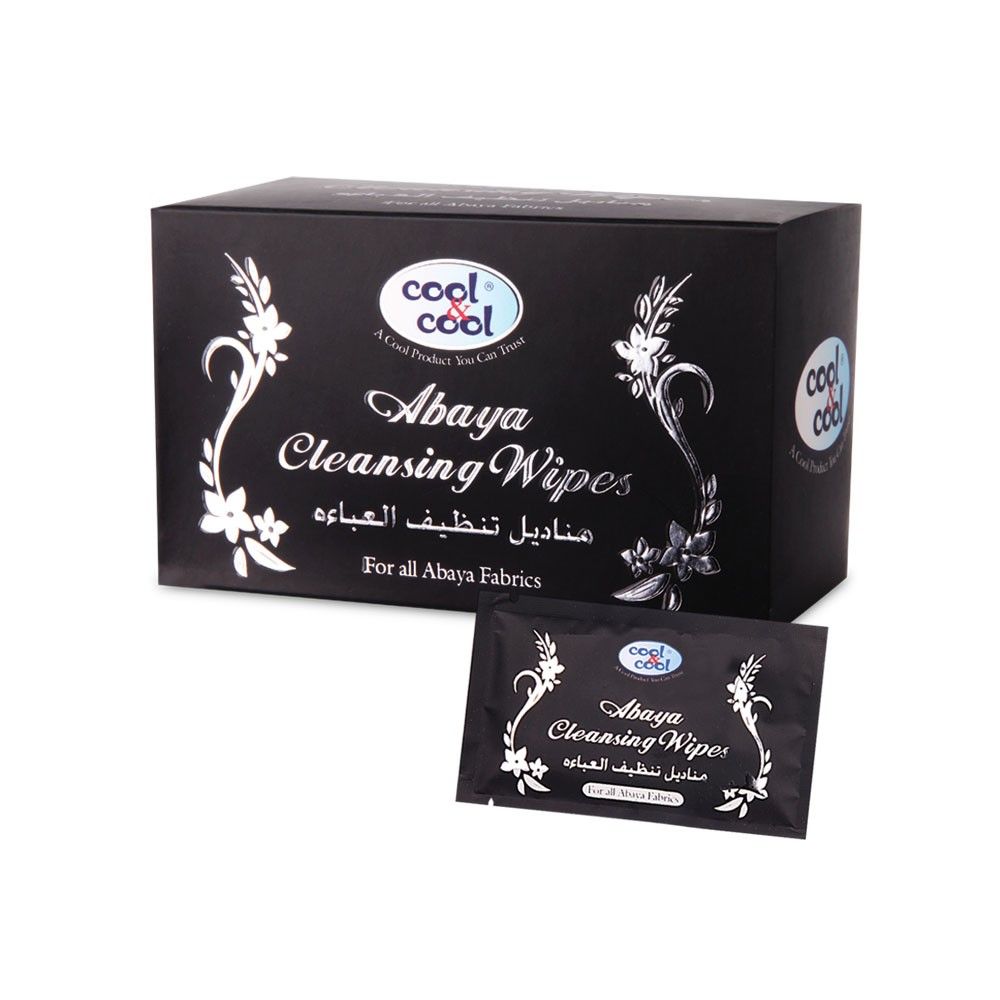 Cool&Cool Abaya Wipes Sachet, 12'S