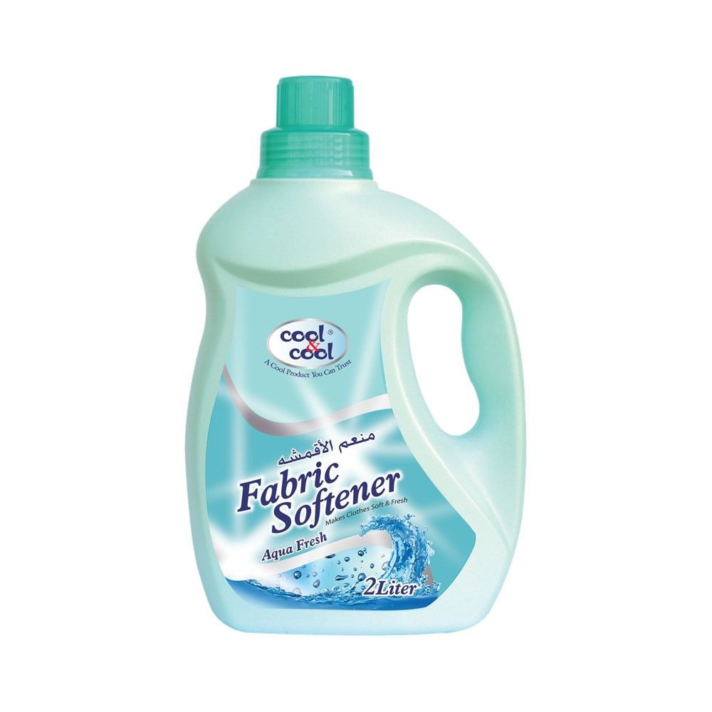 Cool&Cool Fabric Softner Aqua Fresh, 2 Litre