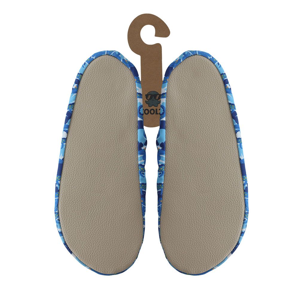 Cool2C - Kids Crocodile Non-Slip Pool Shoes - Blue