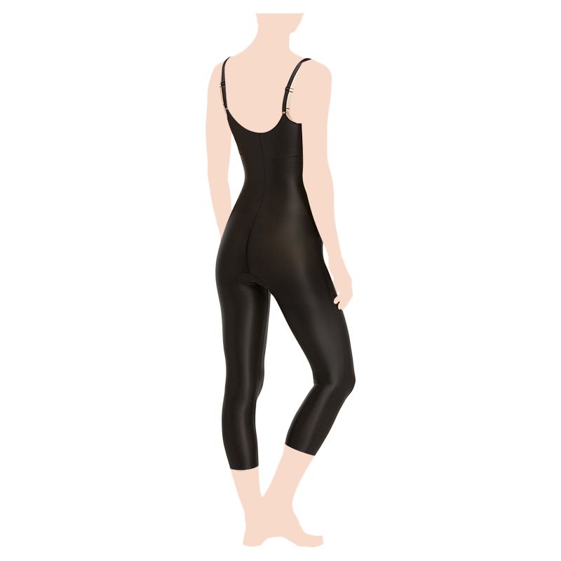 Spanx - Suit Your Fancy Open Bust Catsuit - Black