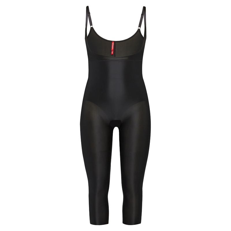 Spanx - Suit Your Fancy Open Bust Catsuit - Black