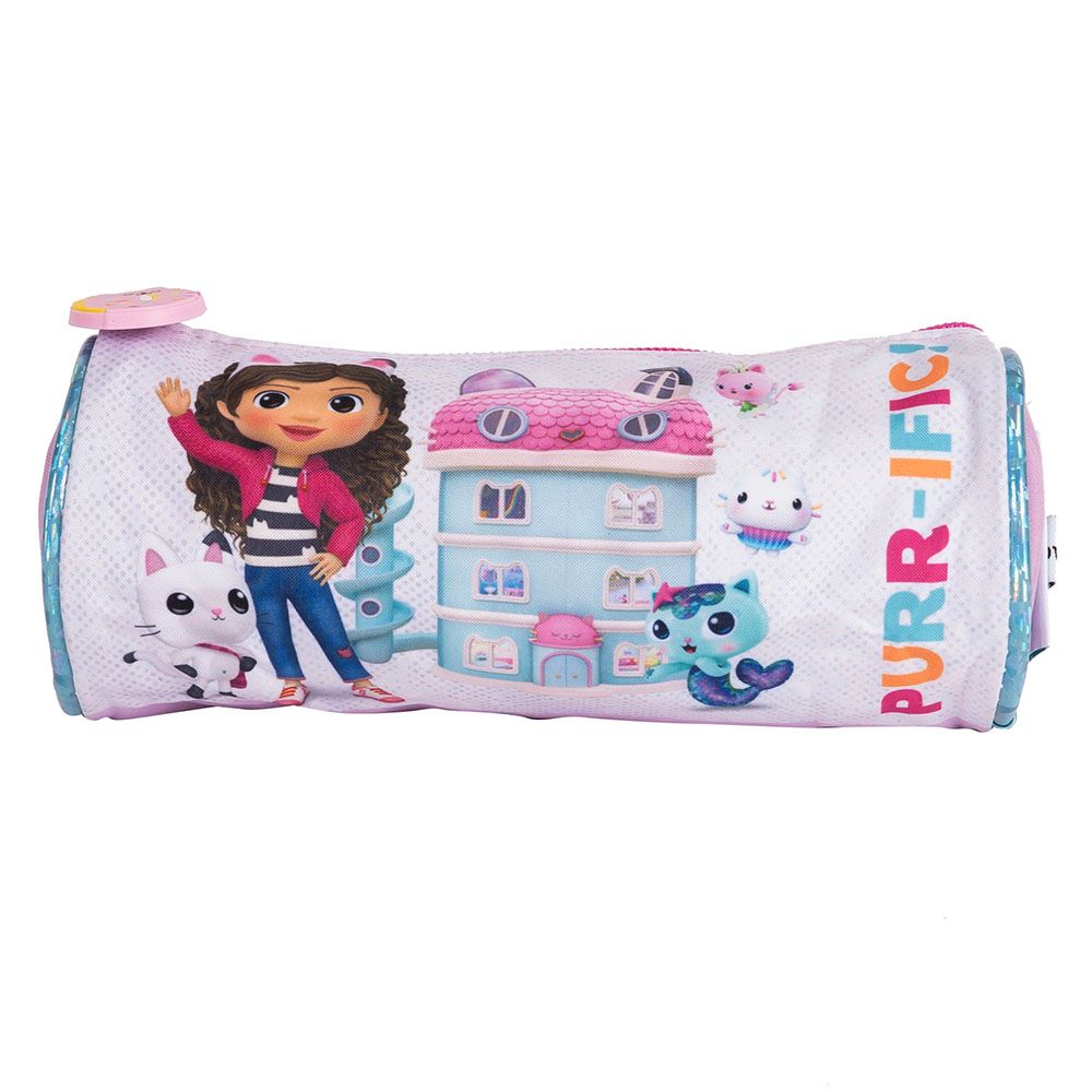 Gabby's Doll House - Round Pencil Case