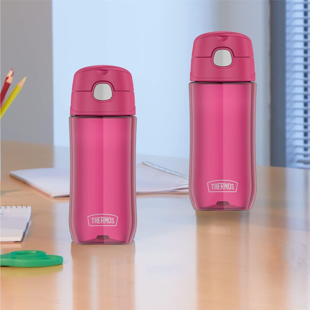 Thermos - Kids Funtainer Plastic Bottle - Raspberry - 470 ml