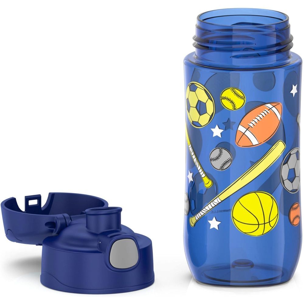 Thermos - Kids Funtainer Plastic All Sports Bottle - Blue - 470 ml