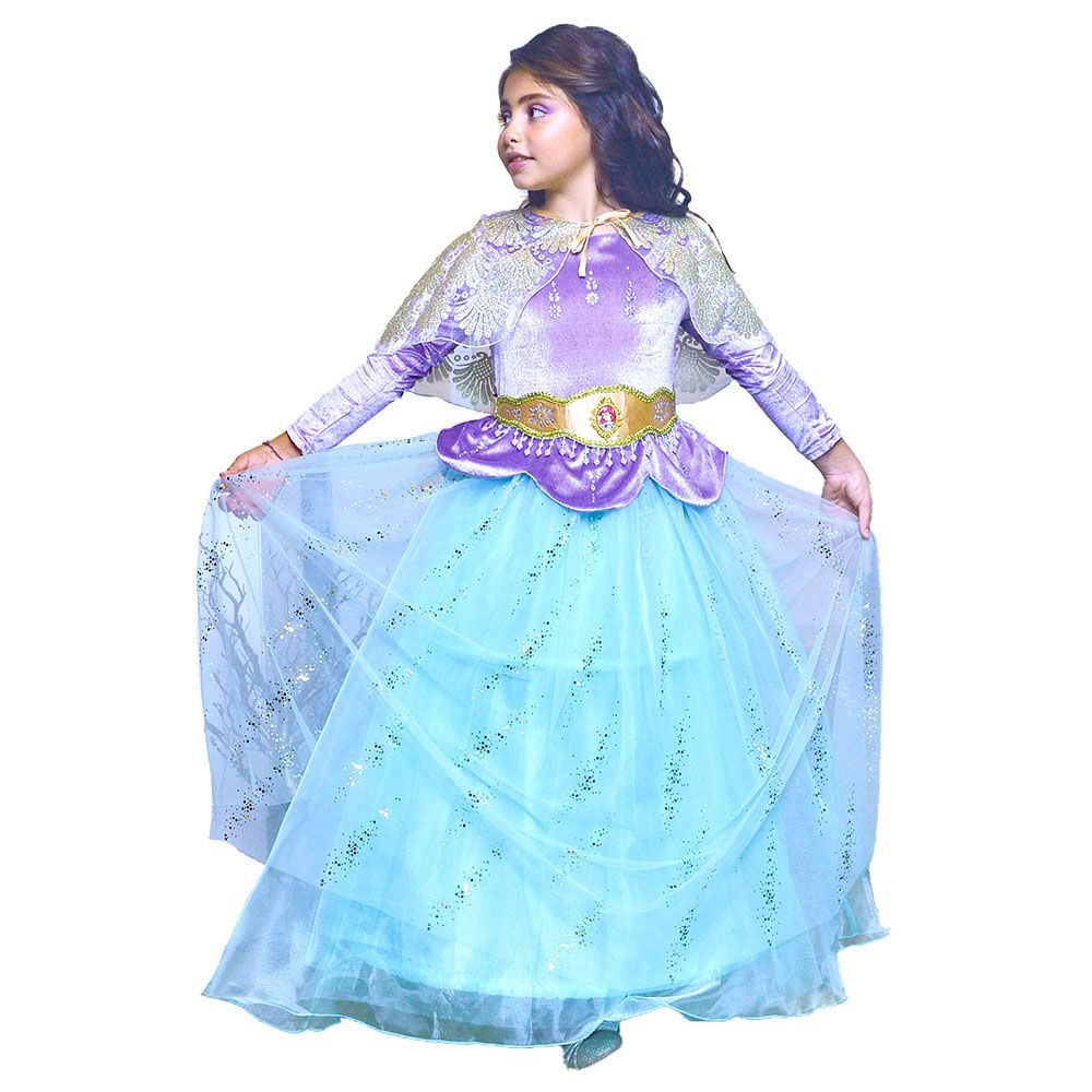 Party Centre - Disney Golden Princess Ariel Costume With Headpiece