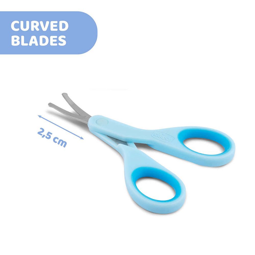 Chicco - Baby Nail Scissors - Light Blue