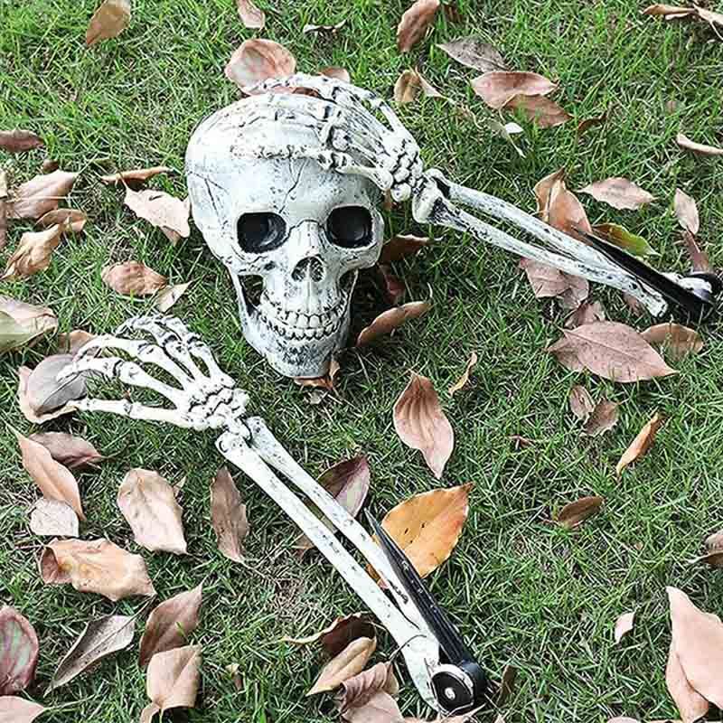 Brain Giggles - Halloween Outdoor Scary Skeleton Props - 5pcs