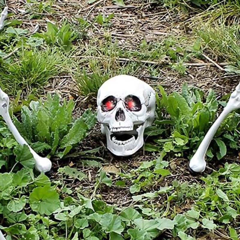 Brain Giggles - Halloween Outdoor Scary Skeleton Props - 5pcs