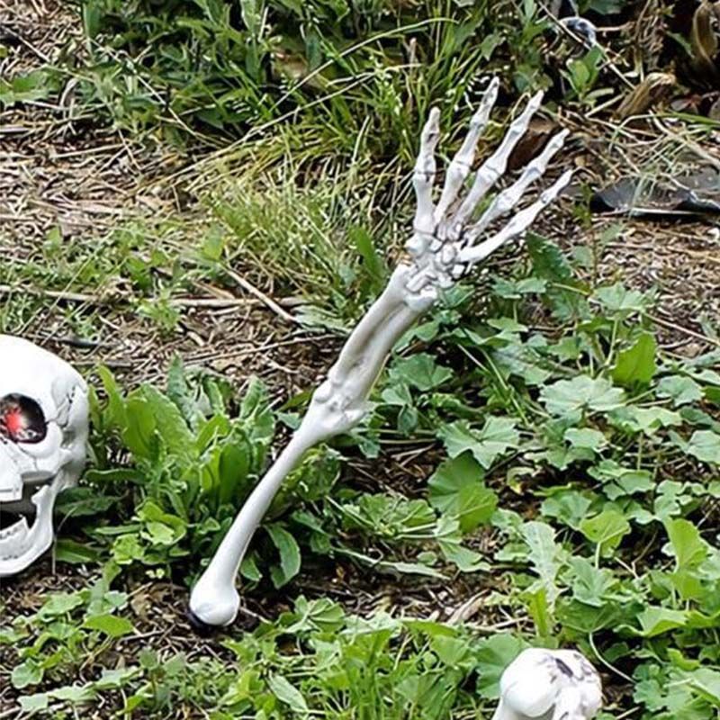 Brain Giggles - Halloween Outdoor Scary Skeleton Props - 5pcs