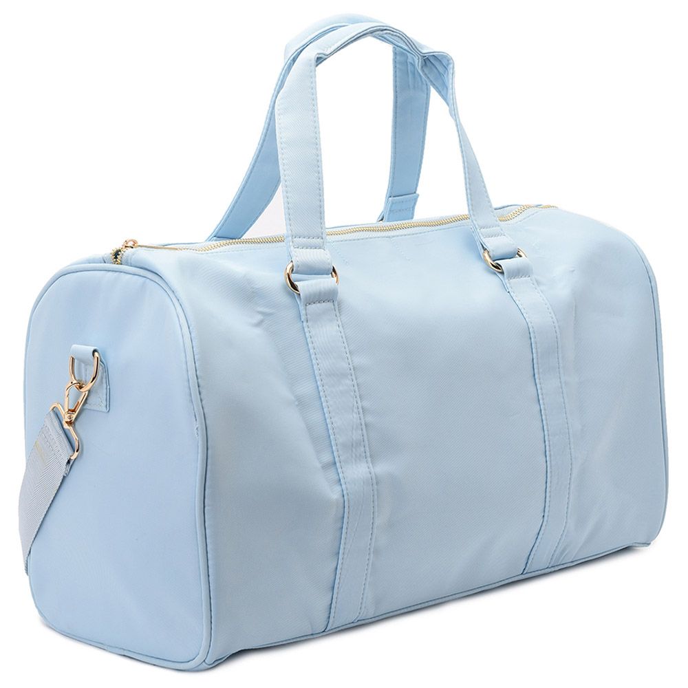 The Happy Tribe - Personalized Gym Bag - Baby Blue 