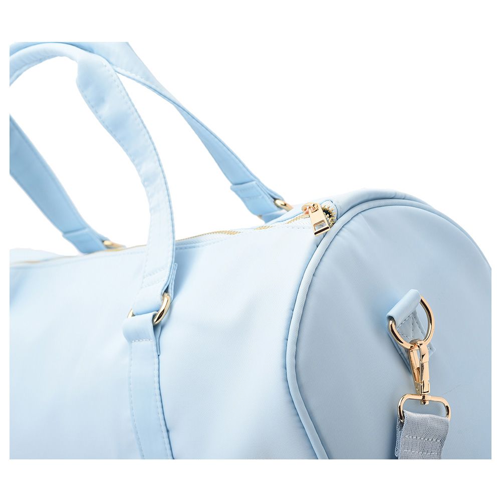 The Happy Tribe - Personalized Gym Bag - Baby Blue 