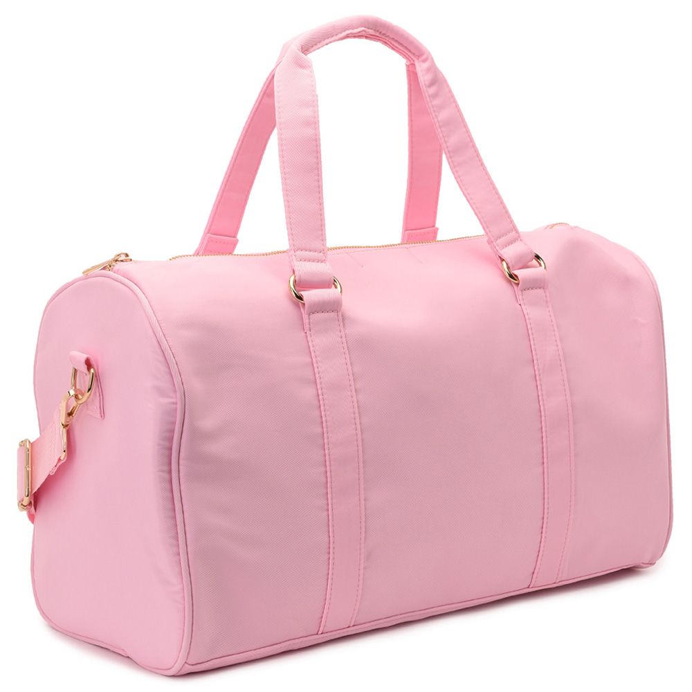 The Happy Tribe - Personalized Gym Bag - Baby Pink 