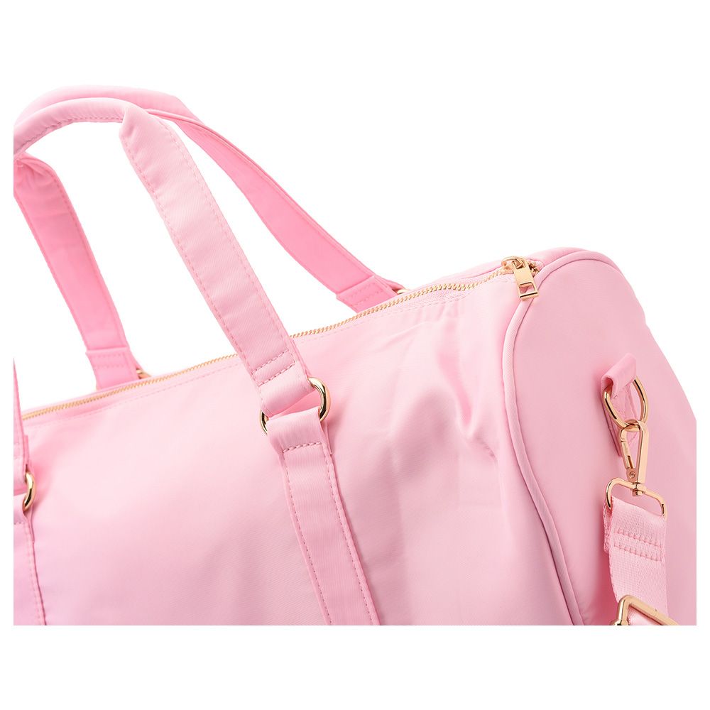 The Happy Tribe - Personalized Gym Bag - Baby Pink 