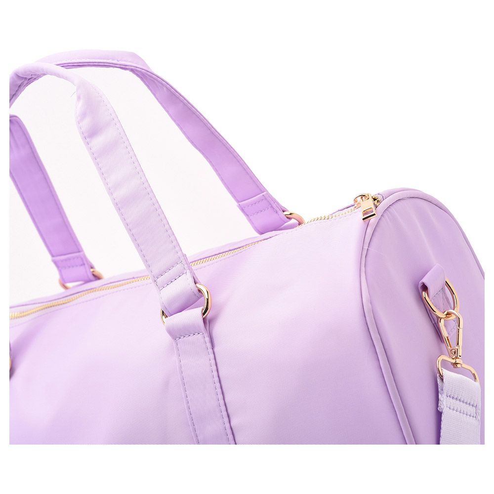 The Happy Tribe - Personalized Gym Bag - Lilac 