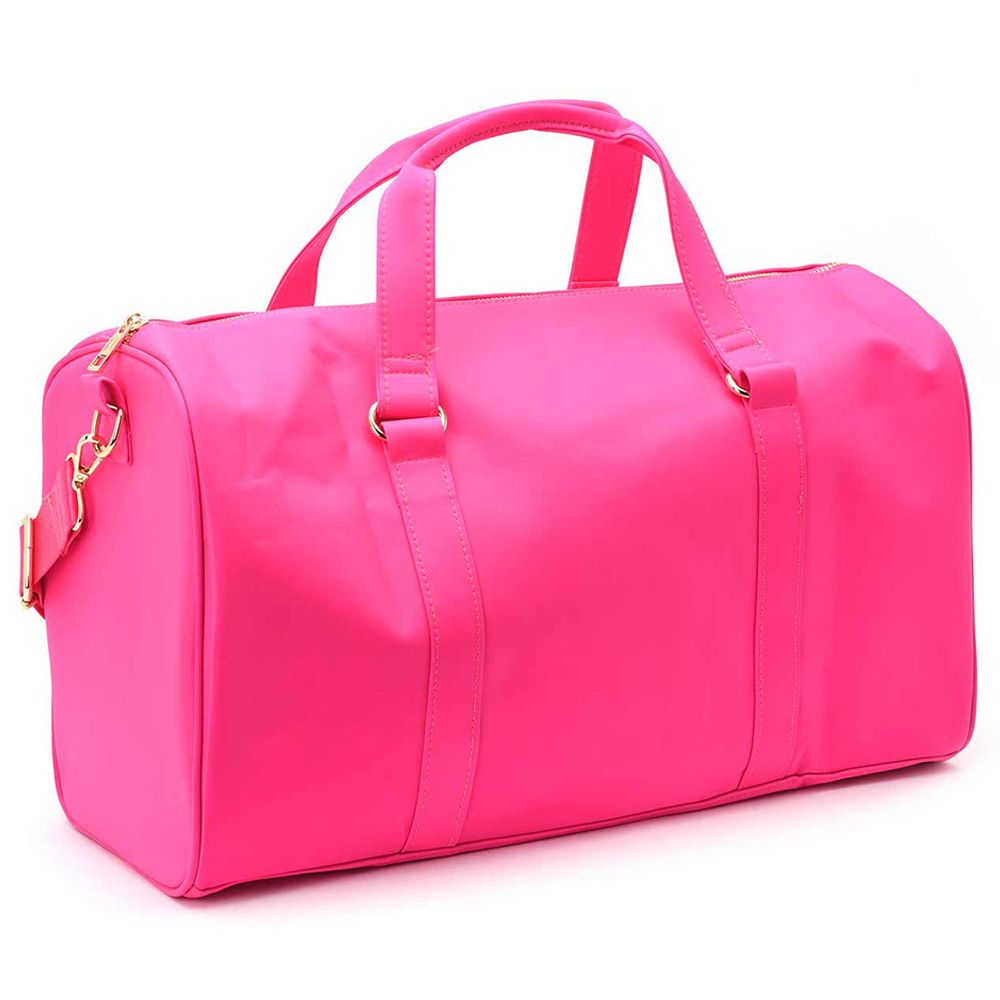 The Happy Tribe - Personalized Gym Bag - Neon Pink 