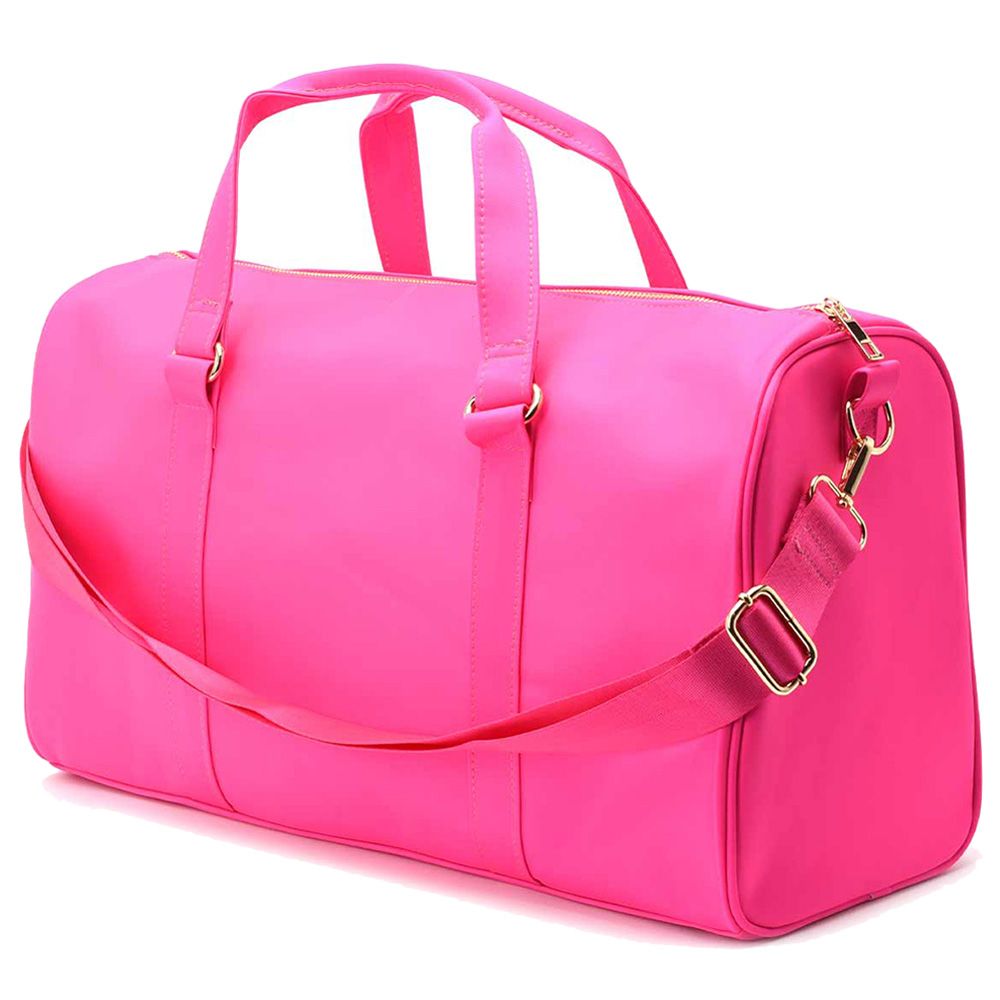 The Happy Tribe - Personalized Gym Bag - Neon Pink 