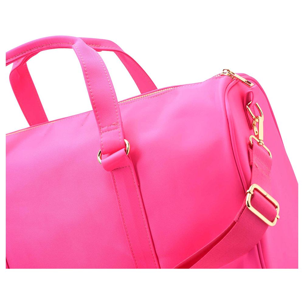 The Happy Tribe - Personalized Gym Bag - Neon Pink 